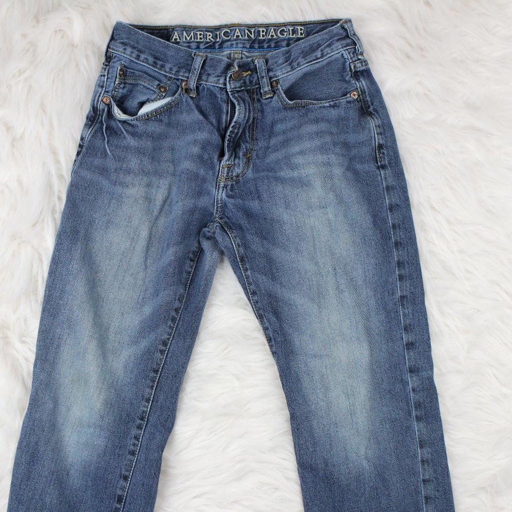 American eagle Slim Straight Medium Wash Jeans